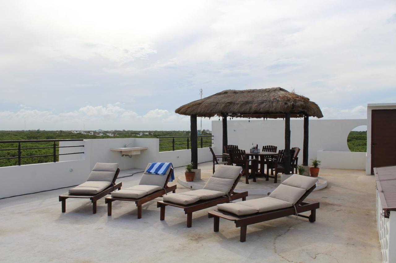 マアウアルPenthouse With Roof Terrace - Costa Mayaアパートメント エクステリア 写真